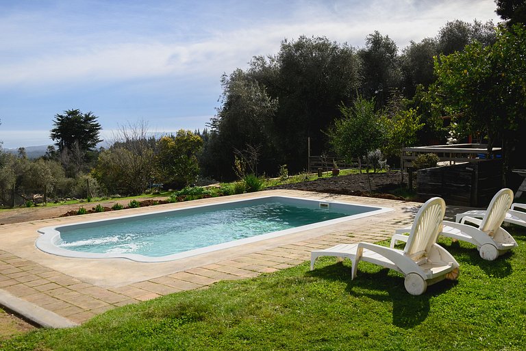 Casa en la costa de Pelluhue